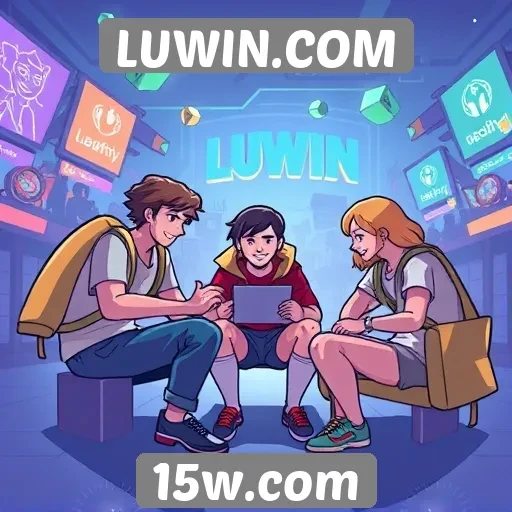 Plataforma de jogos LUWIN.COM se destaca por sua comunidade ativa